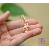 Кафф "Золотая бабочка". С проколом